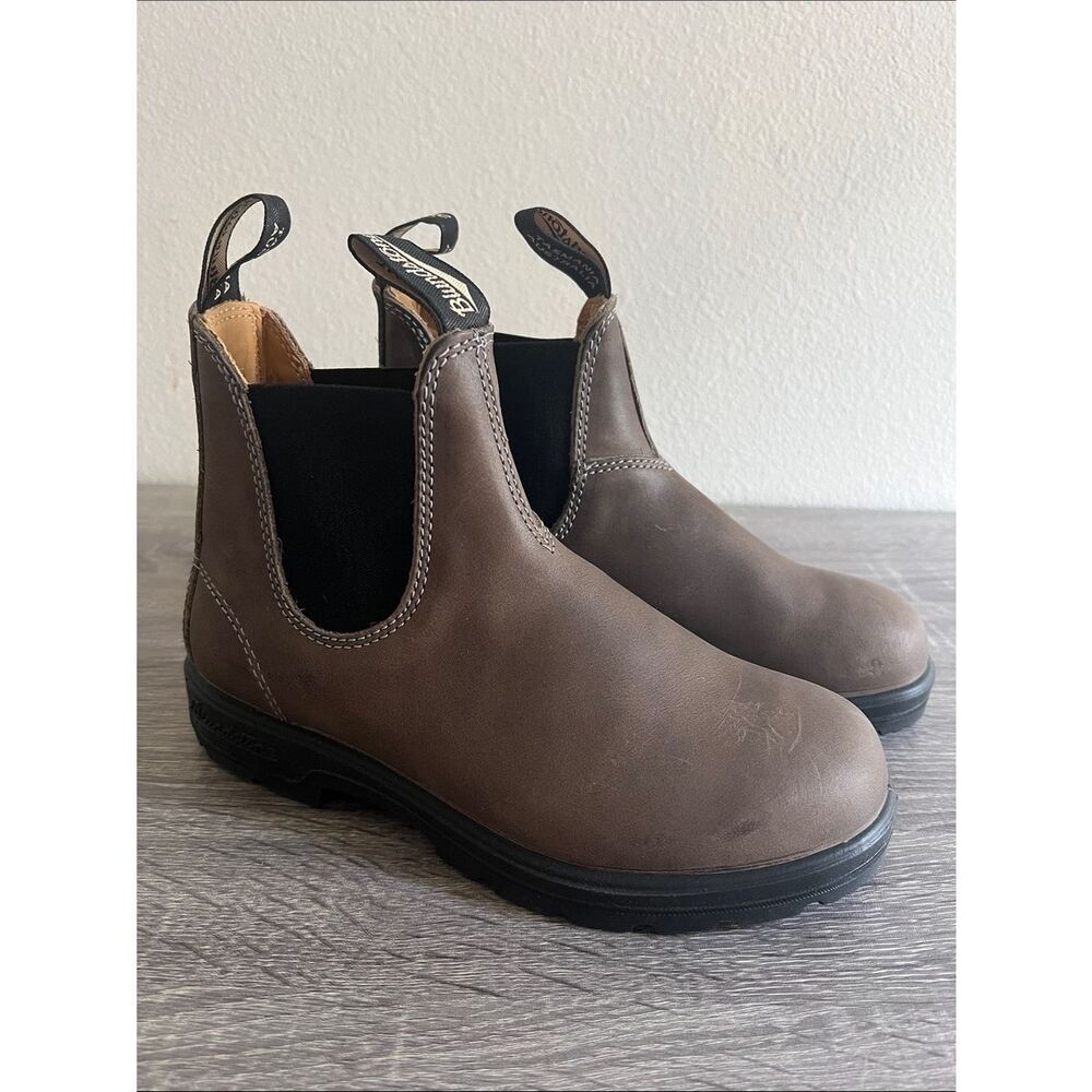 Blundstone 1469 Steel Grey Lined Chelsea Boots Womens 7.5